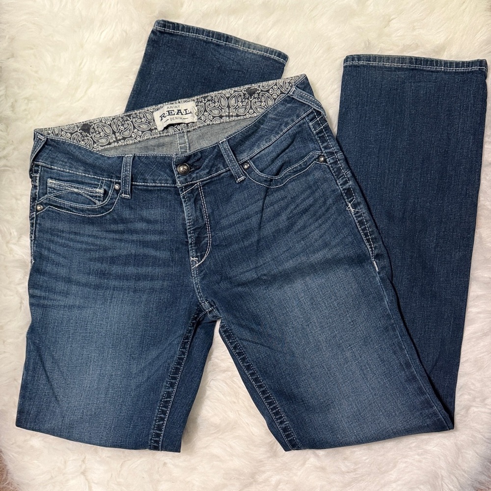 Tall Long 36 Inseam Ariat Women's Blue Jeans